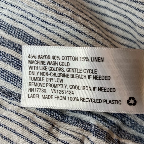 Universal Thread Sleeveless Linen Blend Top-Size L - Picture 9 of 10